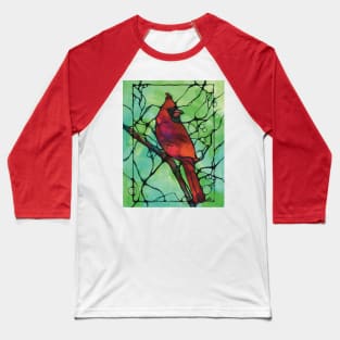 Red cardinal Baseball T-Shirt